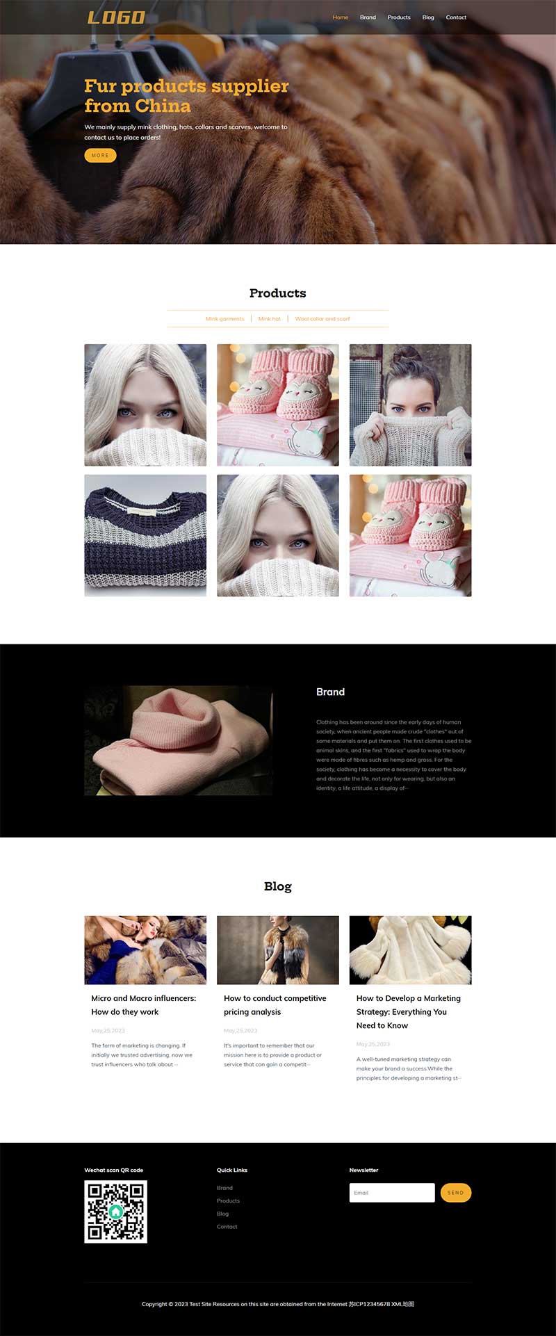 (自適應手機端)女裝服裝類外貿網站pbootcms模板 外貿英文網站源碼下載 (自適應手機端)女裝服裝類外貿網站pbootcms模板 外貿英文網站源碼下載