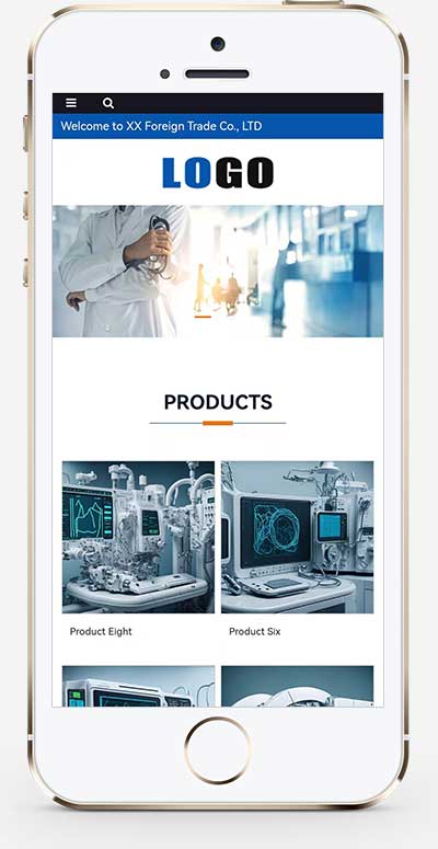 (自適應手機端)響應式外貿網站模板 醫療設備網站模板 (自適應手機端)響應式外貿網站模板 醫療設備網站模板