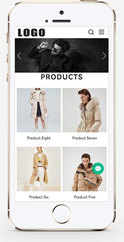 (自適應手機端)響應式服裝服飾外貿企業網站模板 (自適應手機端)響應式服裝服飾外貿企業網站模板