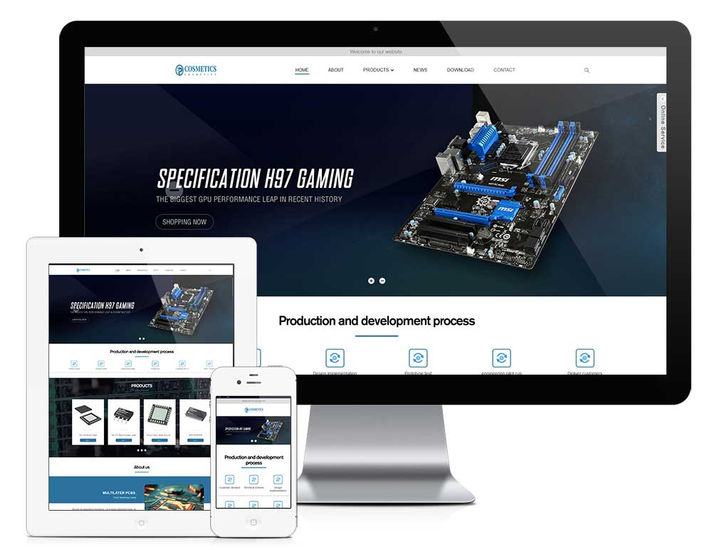 響應式電子元件外貿(mào)企業(yè)網(wǎng)站模板(圖1) 1.jpg